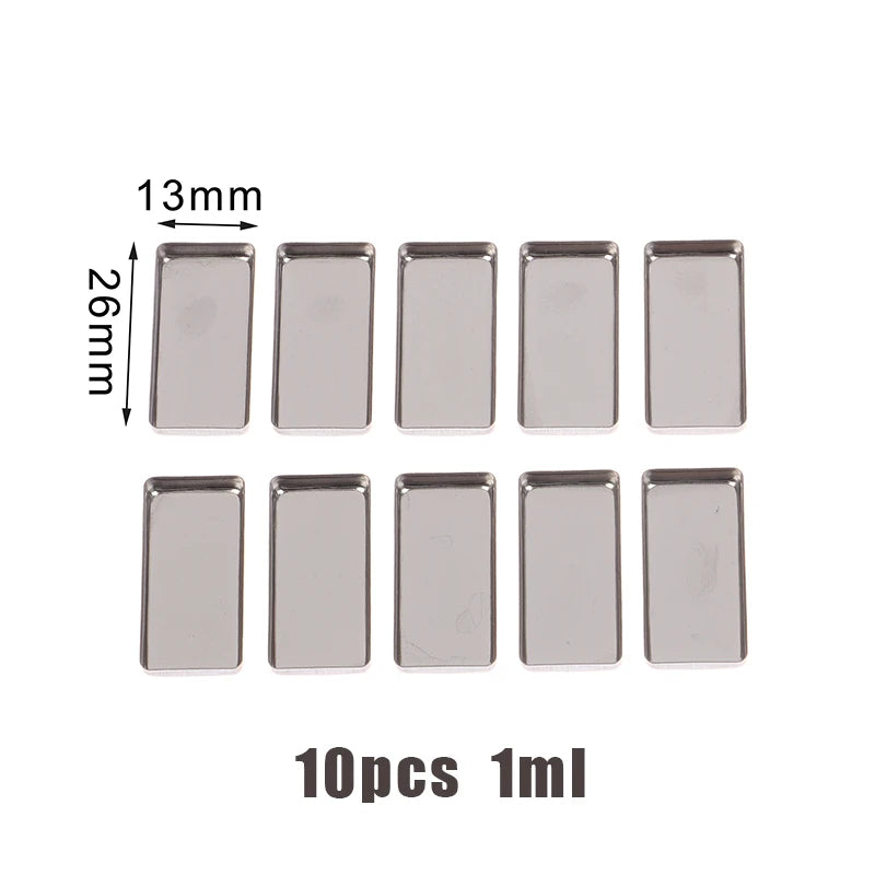 Magnetic Aluminum Watercolor Palette Travel Box | 0.5–2ml Pans Watercolor Palette Box QXL 10pcs 1326mm