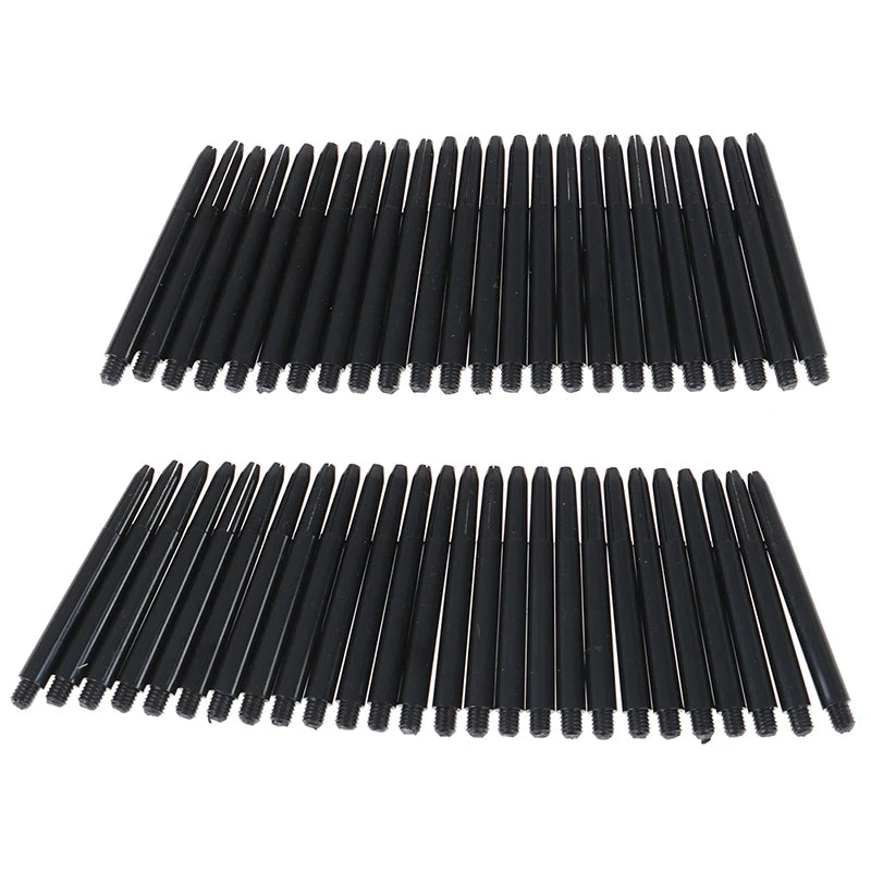 50-Pack Nylon Dart Shafts 48mm 2BA Stems & Protection Rings Dart Shafts & Stems QXL