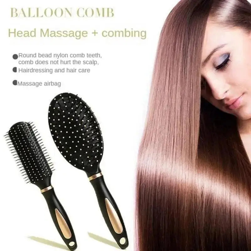 Paddle Massage Hair Brush | Detangling & Smoothing All Hair Types Paddle Hair Brush QXL