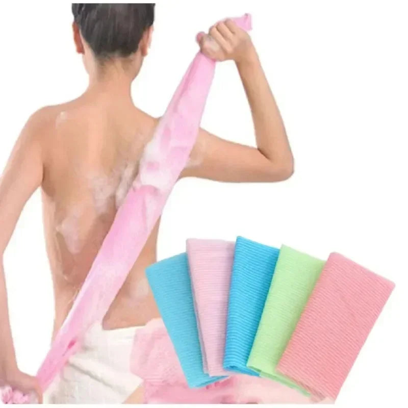 Japanese Nylon Exfoliating Bath Belt & Back Scrubber Washcloth Exfoliating Bath Belt QXL yellow China Mainland 30g