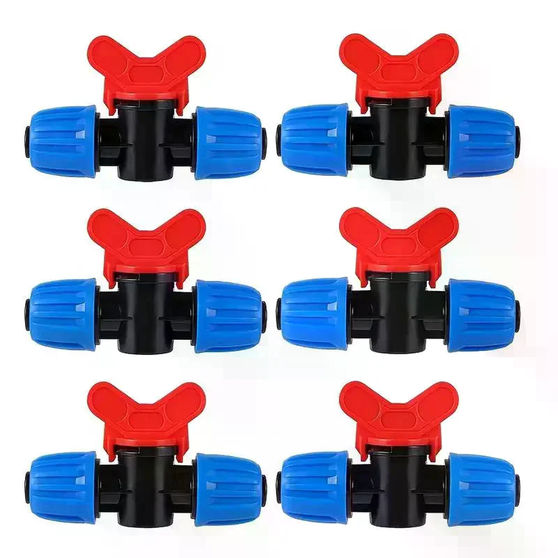 1/2-Inch 16mm Drip Irrigation Switch Valve | Reusable Stop Valve Drip Irrigation Valve QXL