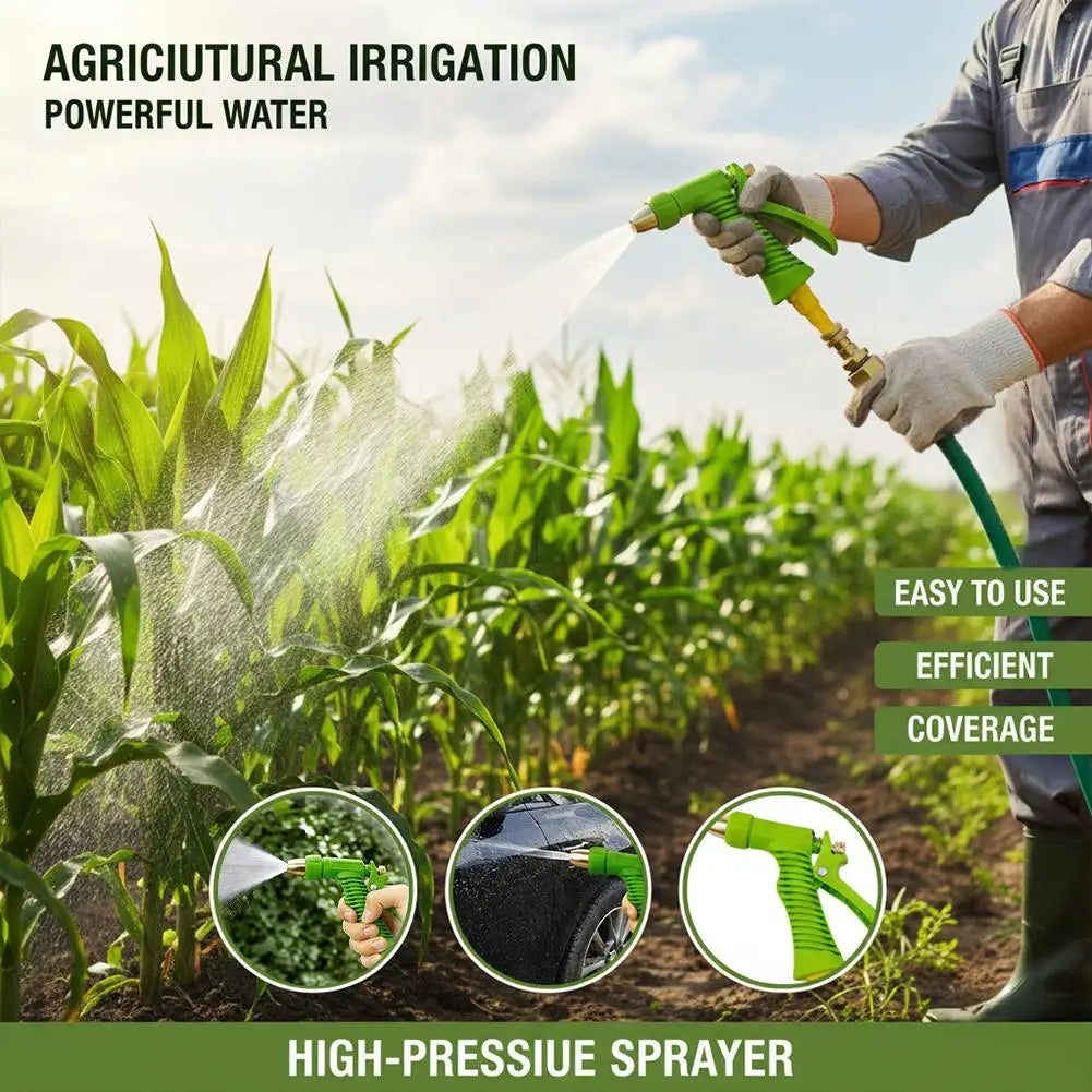 Adjustable Garden Hose Spray Nozzle | Car Wash & Watering Gun Garden Spray Nozzle QXL