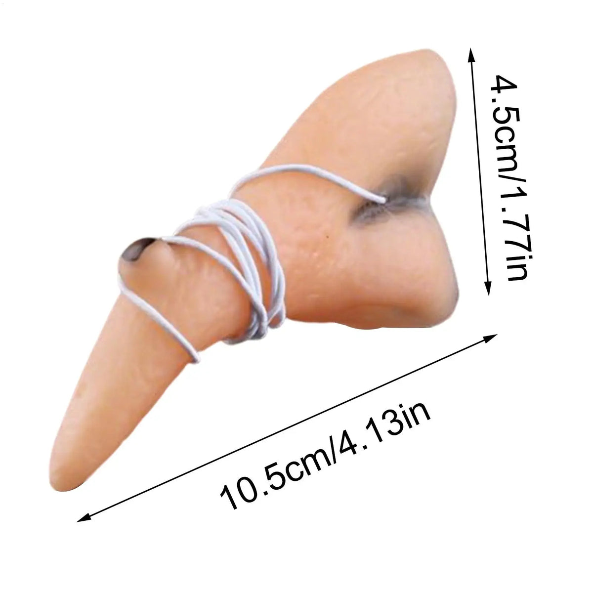 Realistic Witch Nose Prosthetic – Halloween Costume Prop Costume Prop Accessory QXL