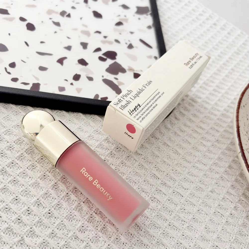 Rare Beauty Soft Pinch Liquid Blush – Long-Lasting Waterproof Liquid Blush QXL 01-Happy blusher