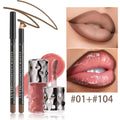 Dairy Lip Kit – Matte Lip Liner & Hydrating Lip Gloss Set Lip Makeup Set QXL 0104