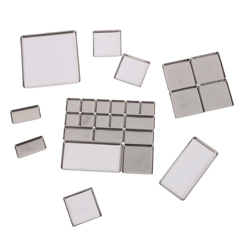 Magnetic Aluminum Watercolor Palette Travel Box | 0.5–2ml Pans Watercolor Palette Box QXL