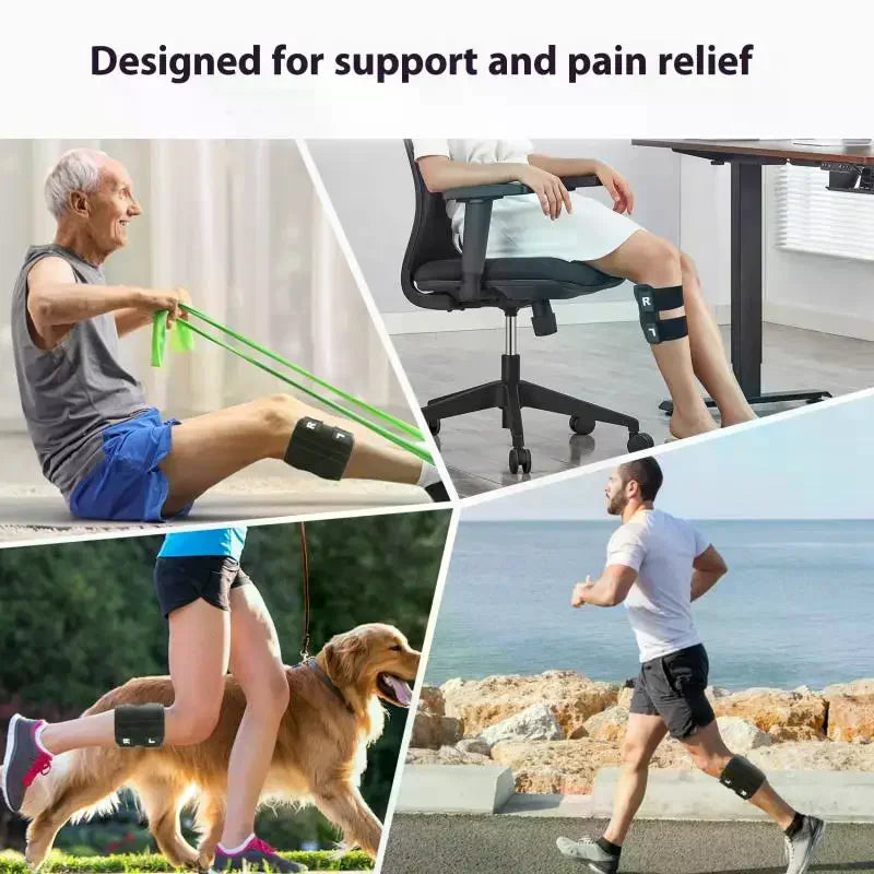 Adjustable Calf Leg Brace | Dual Pressure Pads Compression Leg Compression Brace QXL