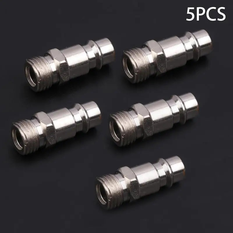 G1/4 BSP Male EU Pneumatic Quick Coupling | Air Compressor Fitting Pneumatic Quick Coupling QXL 5PCS