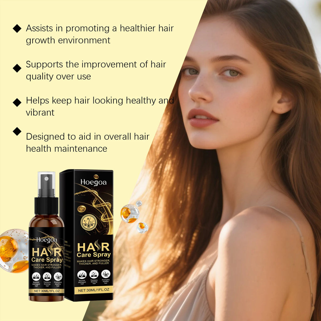 HOEGOA Herbal Hair Density Serum Spray | Scalp & Strength Hair Serum Spray QXL