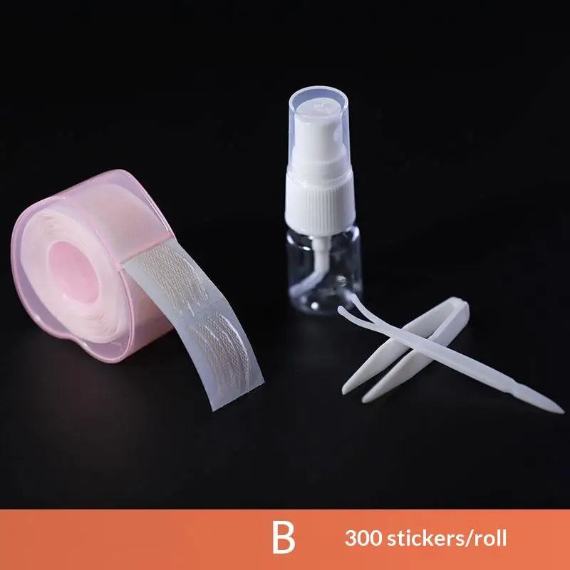 300-Pack Lace Double Eyelid Tape | Invisible Waterproof Strips Eyelid Tape Strips QXL B