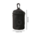 Dog Poop Bag Dispenser & Holder | Clip-On Dog Walking Dog Waste Bag Holder QXL Black