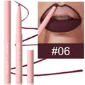 12-Color Velvet Matte Lip Liner | Waterproof & Long-Lasting Lip Liner Pencil QXL 6