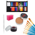 26-Color UV Face & Body Paint Kit | Halloween Cosplay Art Face & Body Paint Kit QXL 6 pcs 02