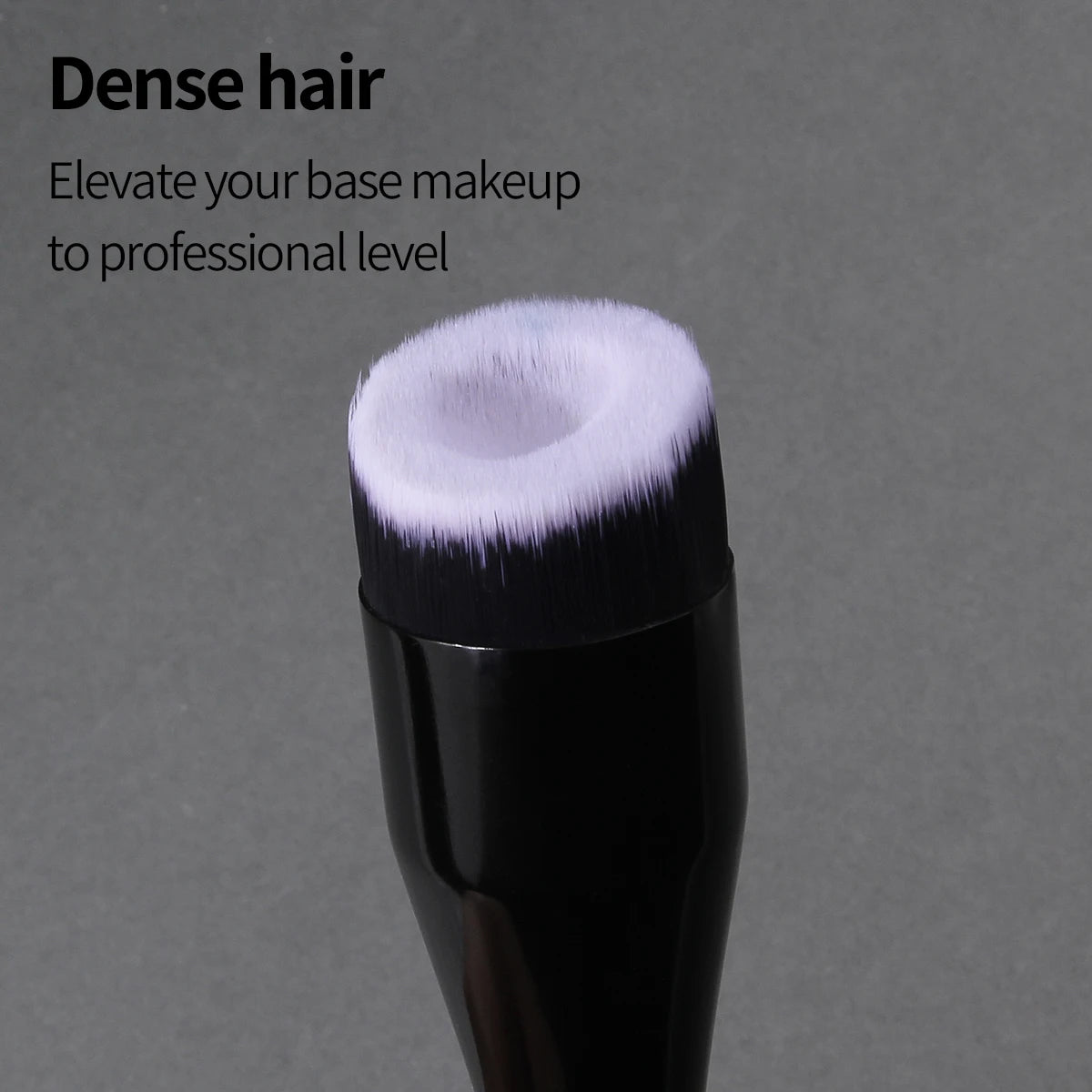 KOSSHOW Angled Foundation Brush – Wooden Handle, Nylon Foundation Makeup Brush QXL