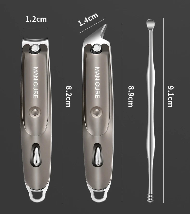 Stainless Steel Nail Clipper Set | Manicure & Pedicure Kit Nail Clipper Set QXL