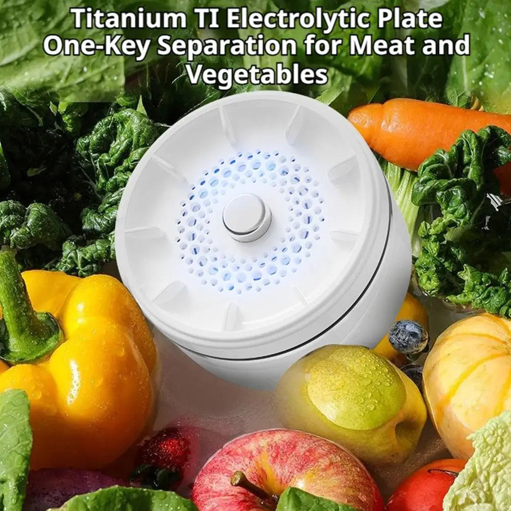 Portable Wireless Fruit & Vegetable Purifier | Food Cleaner Food Purifier QXL