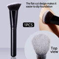 KOSSHOW Soft Angled Blush Contour & Powder Makeup Brush Makeup Brush QXL black