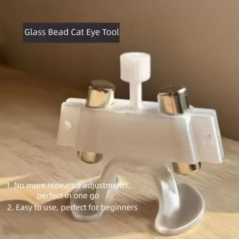 Cat Eye Nail Magnet Tool | Glass Bead Gyroscope Wand Nail Art Magnet Tool QXL