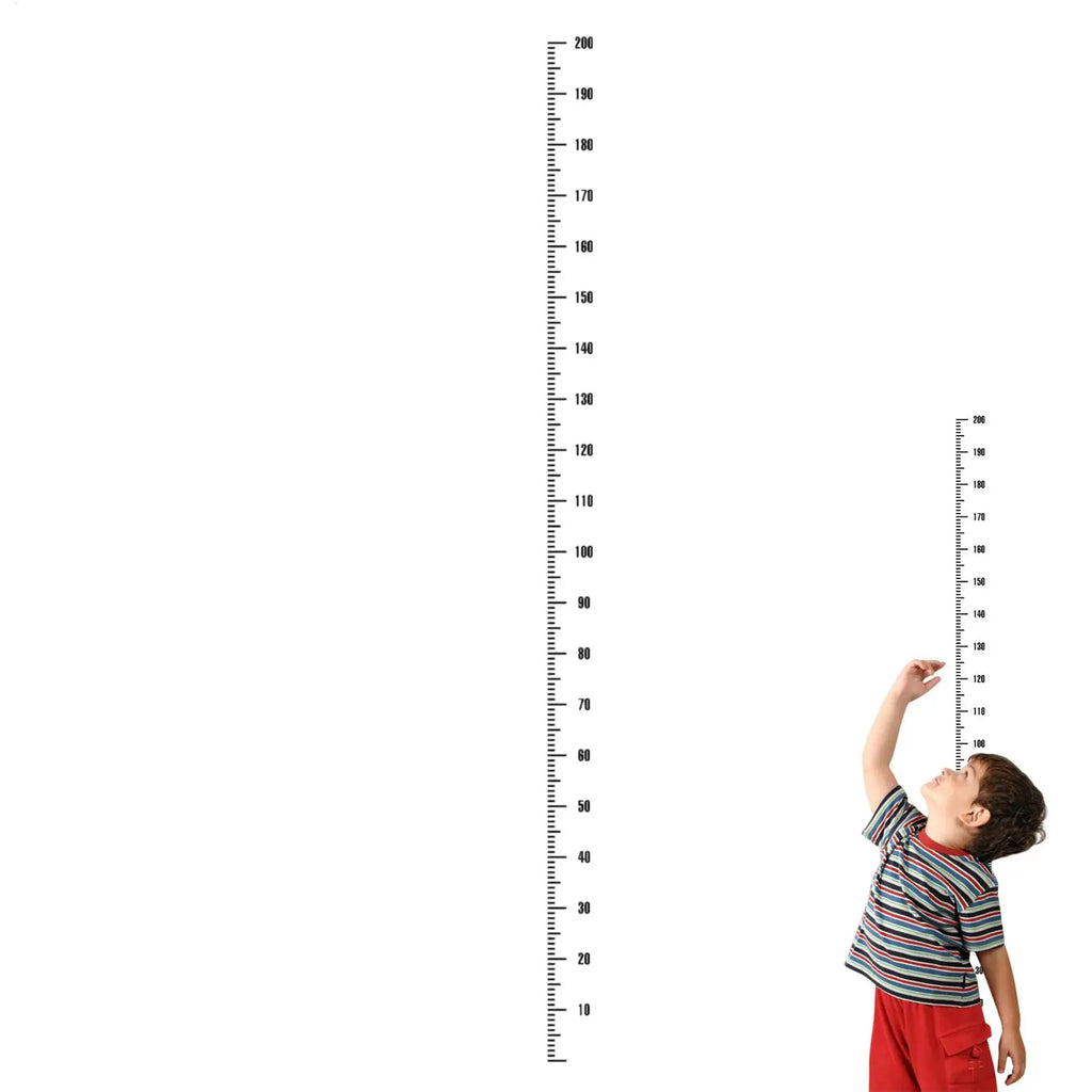 Removable Height Measurement Wall Sticker | Growth Chart Ruler Growth Chart Wall Sticker QXL