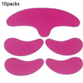 10-Pack Stretch Fabric Face Smoothing Patches | Overnight Wear Face Smoothing Patches QXL Rose Red