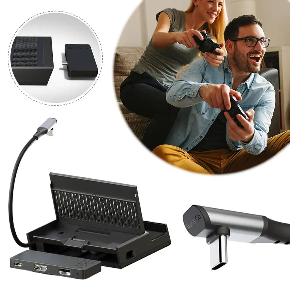 Modular USB-C Dock for Steam Deck, ROG Ally & Xbox Ally Gaming Console Dock QXL