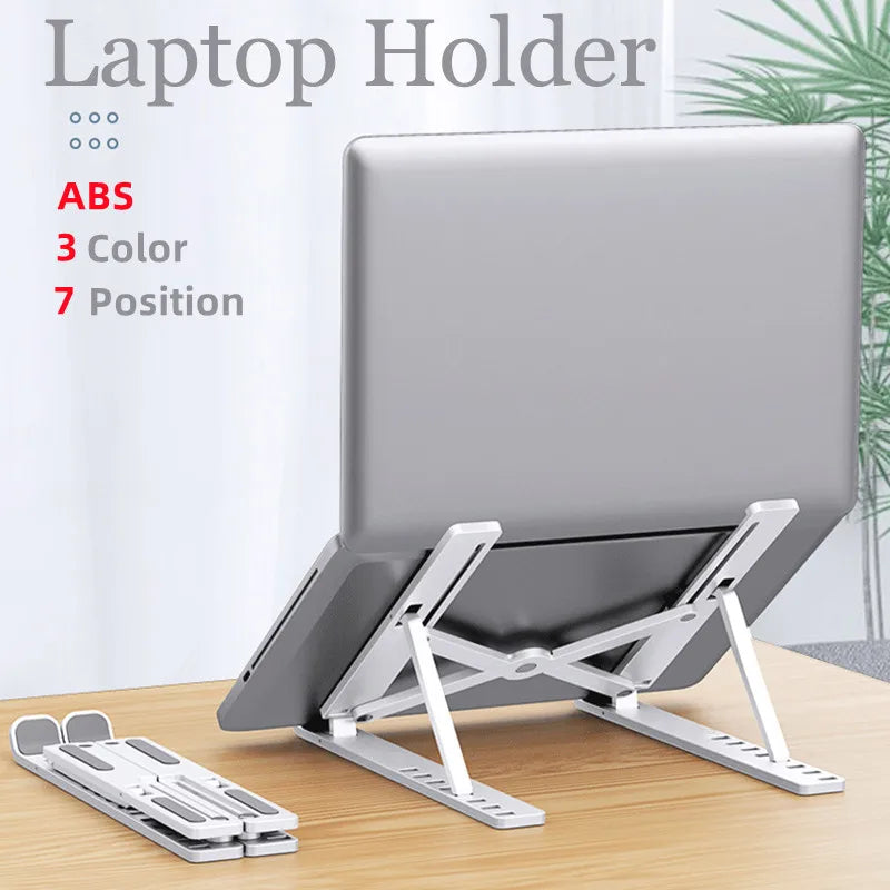 Adjustable Foldable Laptop Stand | Portable 9–15" Notebook Riser Laptop Stand QXL