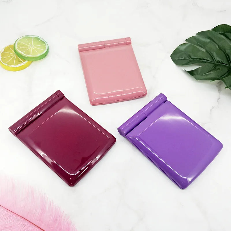 LED Folding Compact Makeup Mirror | Portable Travel Mirror LED Compact Mirror QXL
