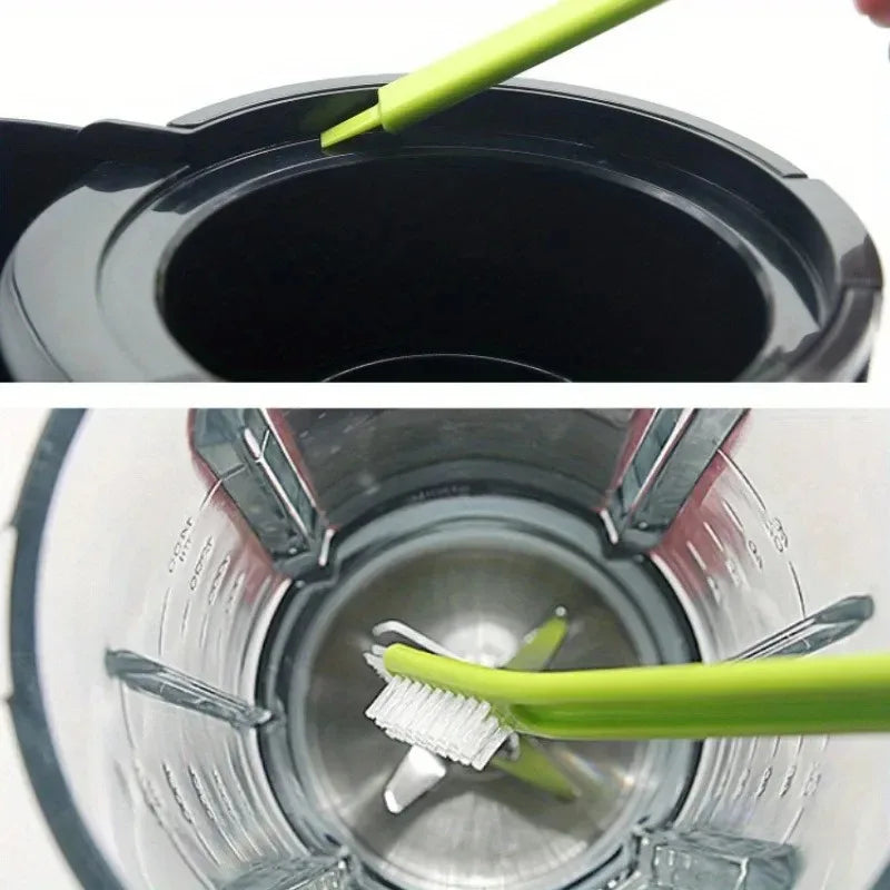 Flexible Plastic Juicer Cleaning Brush | Mixer & Cup Lid Kitchen Cleaning Brush QXL