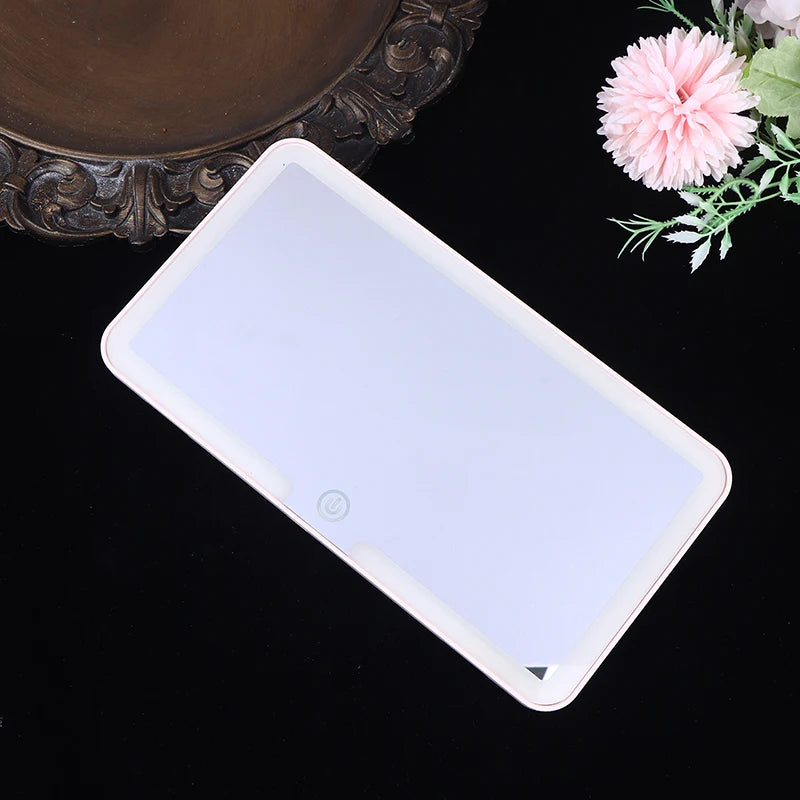 LED Car Sun Visor Vanity Mirror – Rechargeable & Dimmable Car Visor Vanity Mirror QXL