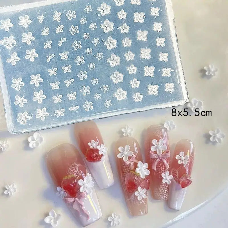 3D Silicone Nail Art Mold | Fruit, Flower & Fairy Charms DIY