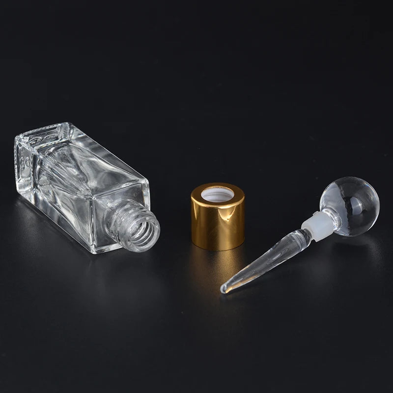 7ml Glass Dropper Perfume Bottle – Attar Oud Fragrance Vial Perfume Dropper Bottle QXL