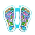 Acupressure Foot Massage Mat | Shiatsu Reflexology Pad Foot Massage Mat QXL English version-