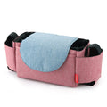 Vvocci Insulated Baby Bottle Stroller Bag | Diaper Storage Insulated Diaper Bag QXL A12 Rose