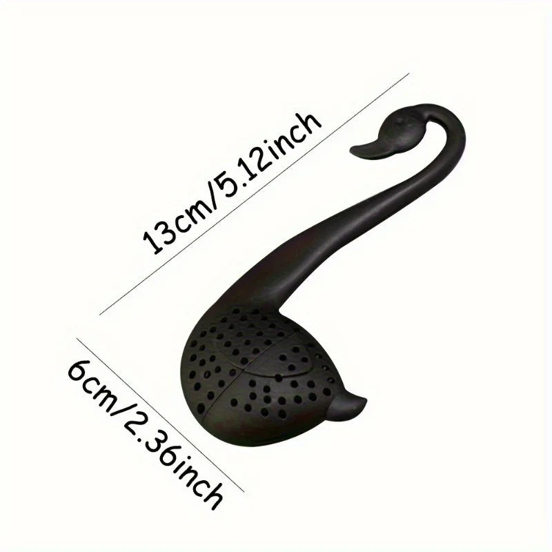 Swan-Shaped Tea Infuser | Loose Leaf & Blooming Tea Strainer Tea Infuser QXL