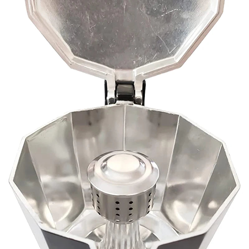 Moka Pot Anti-Splash Valve Cover | 304 Stainless Steel Coffee Maker Accessory QXL
