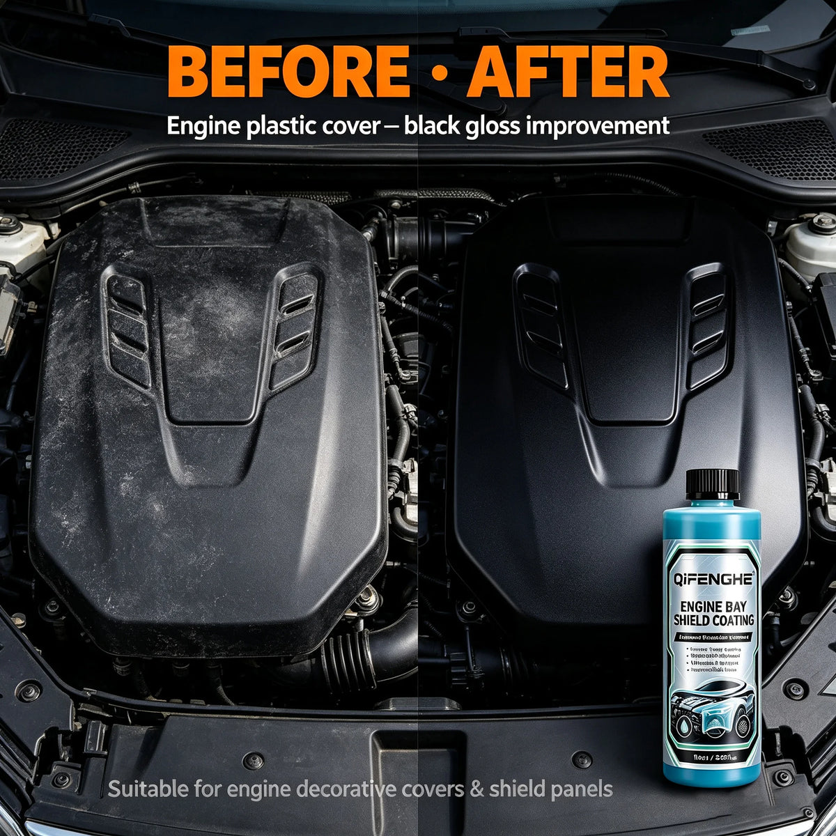 Engine Bay Shield Coating 100ml | Heat & Moisture Resistant Engine Bay Coating QXL Default Title