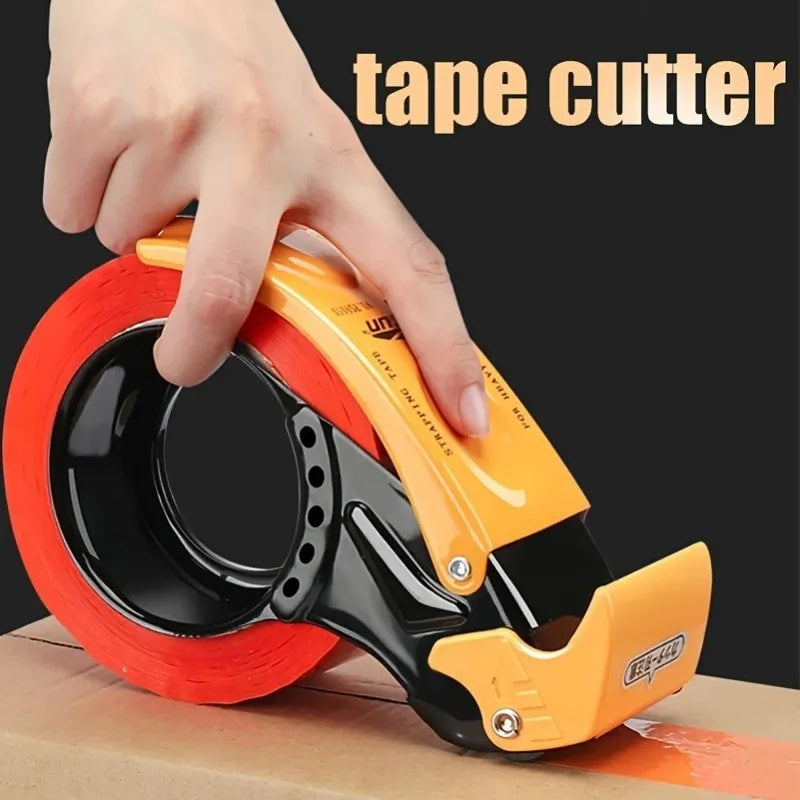 Heavy-Duty Metal Tape Gun Dispenser | Safety Blade Cover 5cm Tape Gun Dispenser QXL