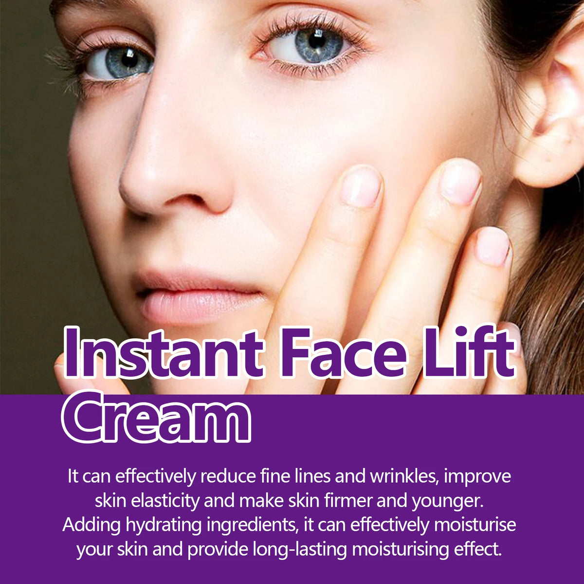 HOEGOA Hyaluronic Acid Face Lift Cream – Firm & Brighten 30ml Face Lift Cream QXL