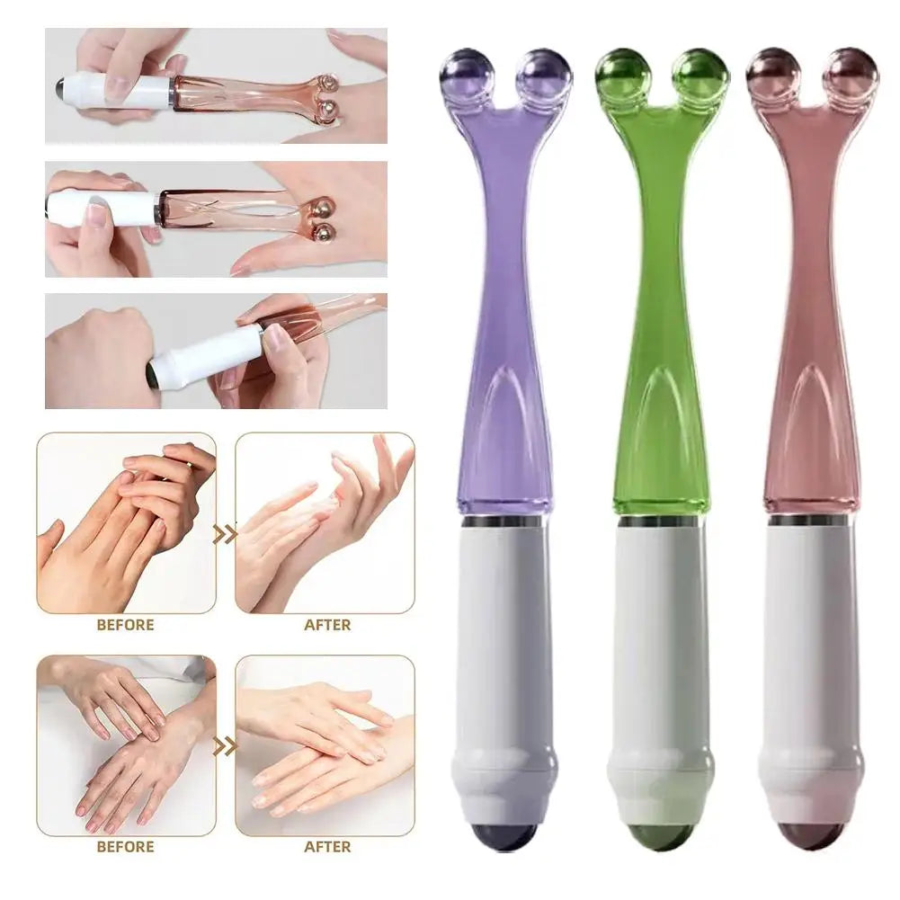 Snail Magnetic Bead Finger Joint Roller Massager | Acupoint Finger Joint Massager QXL