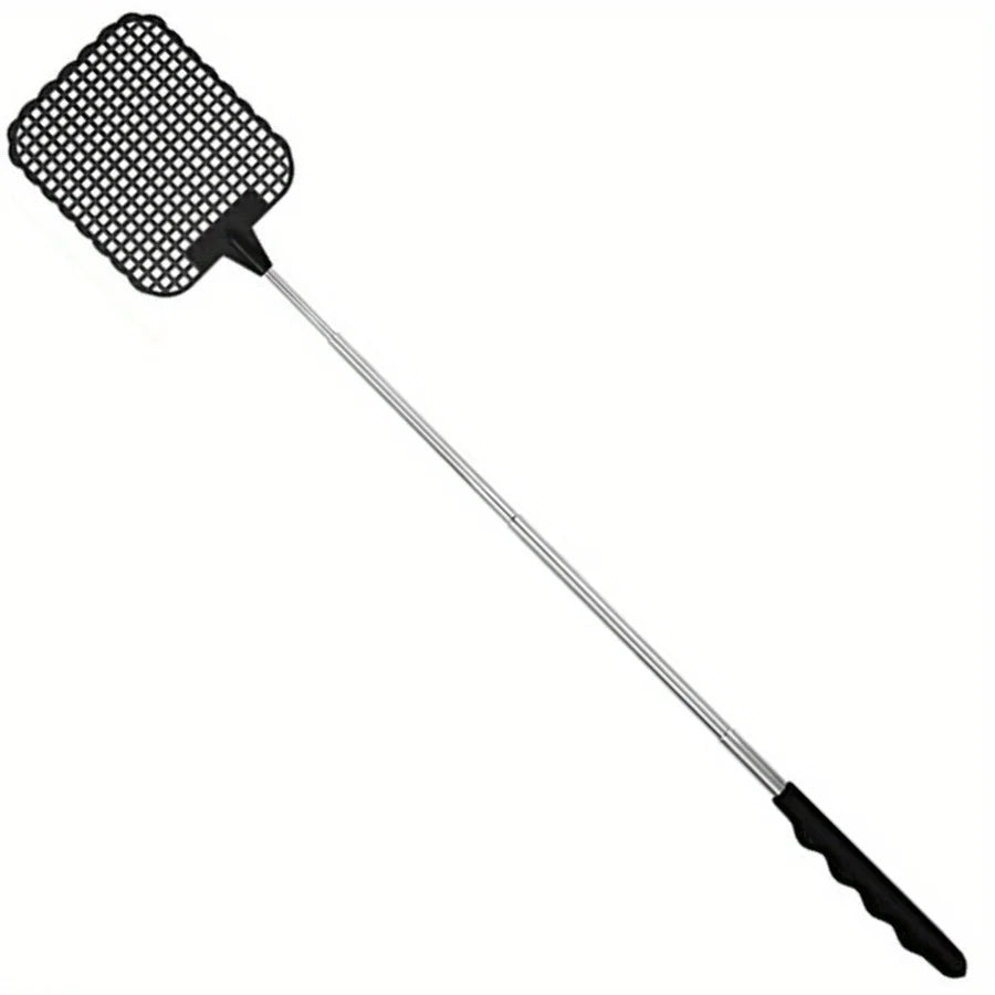 Retractable Stainless Steel Fly Swatter | Extendable Handle Fly Swatter QXL
