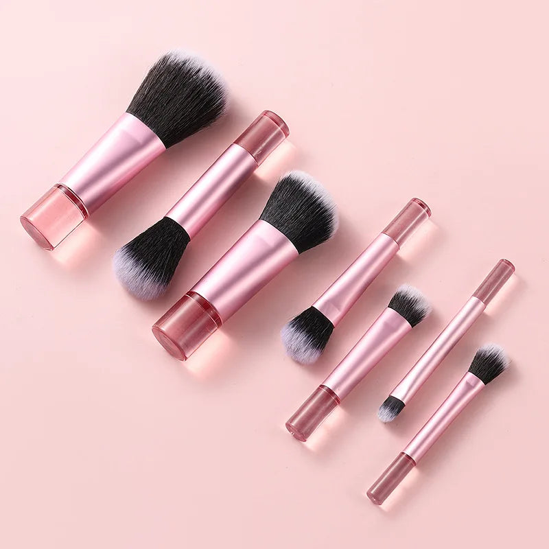 10-Piece Mini Makeup Brush Set | Soft Fluffy Blending Brushes Makeup Brush Set QXL