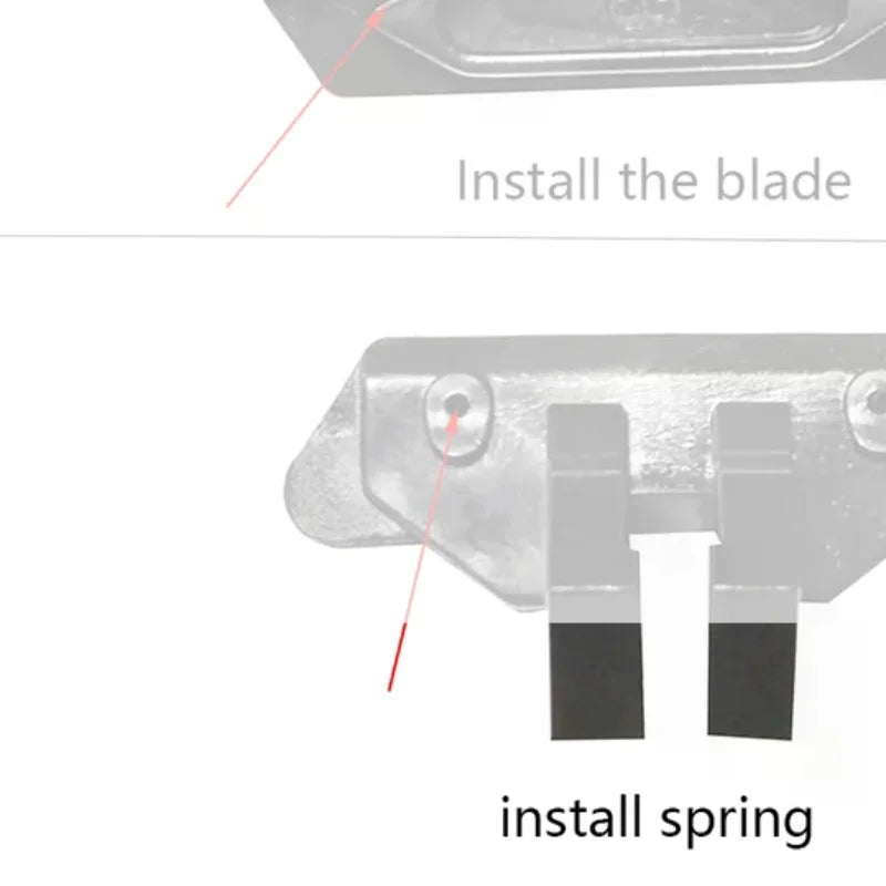870 Clipper Swing Head Guide Block & Tension Spring Replacement Clipper Replacement Part QXL