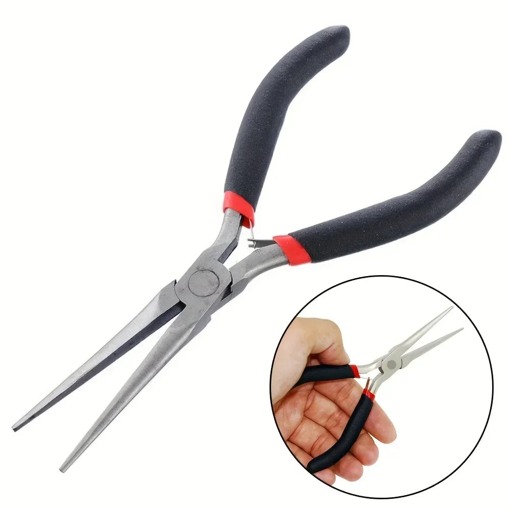 Long Nose Needle Nose Pliers – Multi-Tool Repair Forceps Needle Nose Pliers QXL