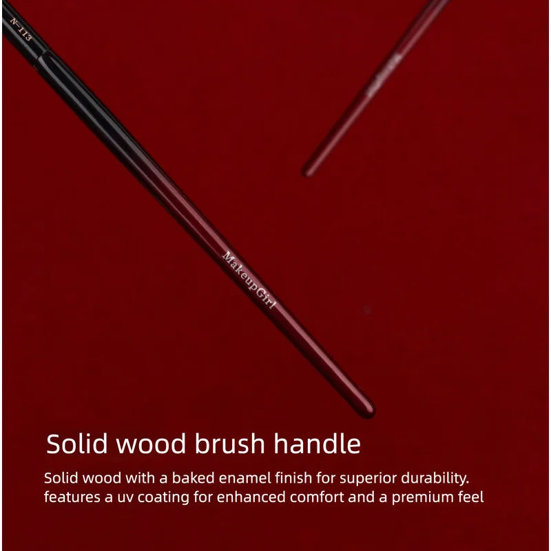 Fox Hair Round Nose Shadow & Eyeshadow Detail Brush Eyeshadow Detail Brush QXL