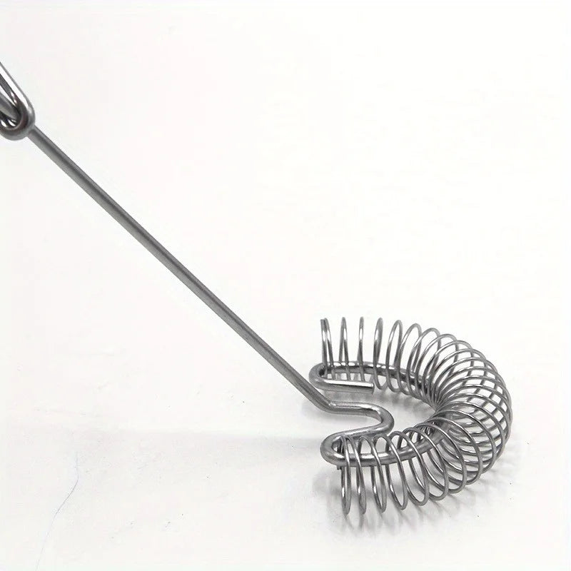Steel Spring Coil Whisk | Egg Frother & Cream Stirrer Kitchen Whisk QXL