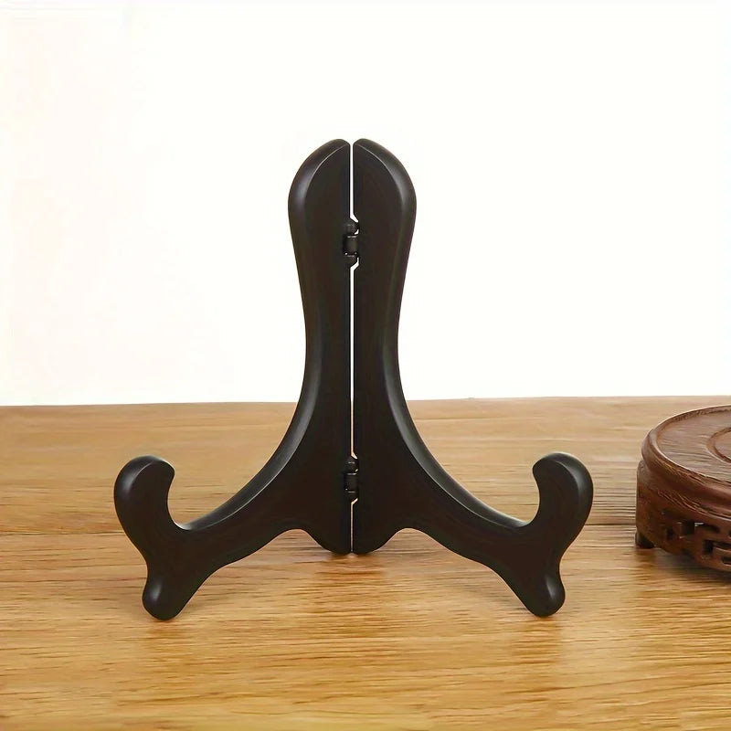 Foldable Transparent Plate Display Stand | Plastic Easel Holder Plate Display Stand QXL