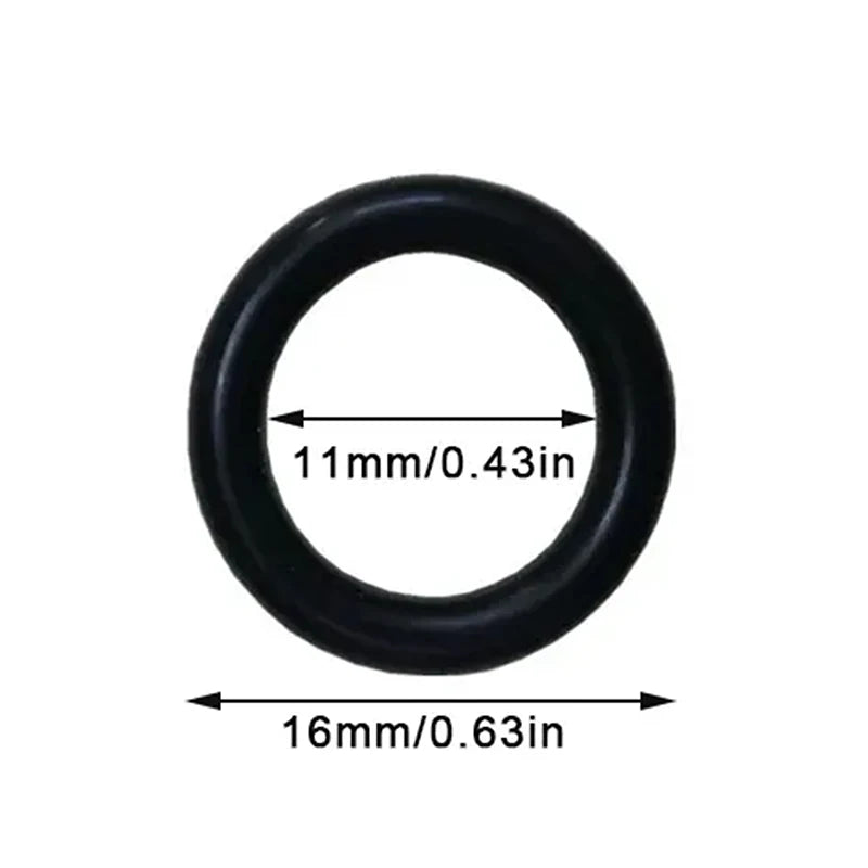 50-Pack Rubber O-Ring Seals for Garden Pipe Joints Garden Pipe Seals QXL 50PCS