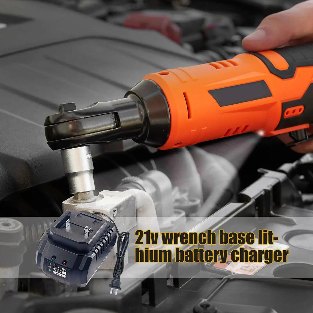 21V Lithium Battery Charger for Electric Drill, Wrench & Grinder Power Tool Charger QXL