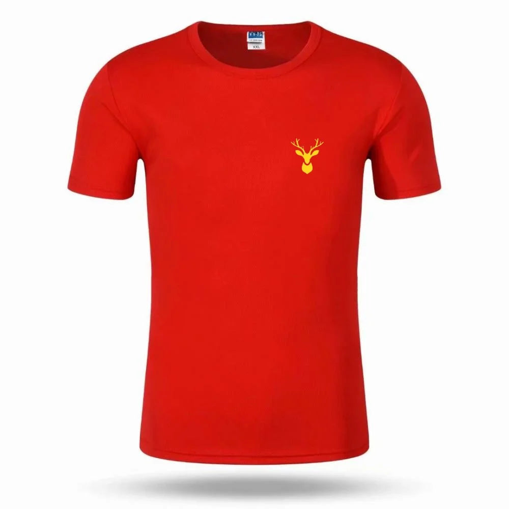 Quick Dry Moisture Wicking Unisex Gym T-Shirt | Short Sleeve