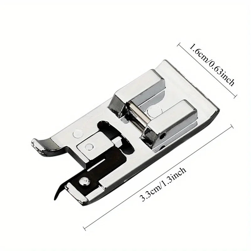 Sewing Machine Edge Guide Presser Foot | Stainless Steel Sewing Presser Foot QXL 1pc